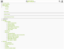 Tablet Screenshot of opirata.com